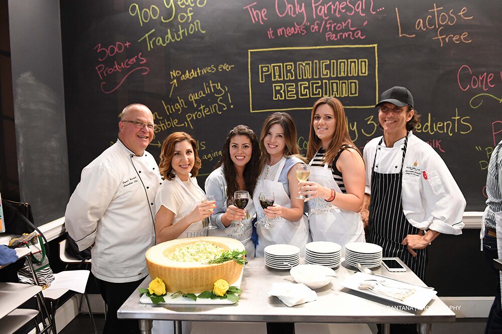 Parmigiano Regianno Blogger Cooking Class at The Biltmore Culinary Academy with Ched Dave Hackett