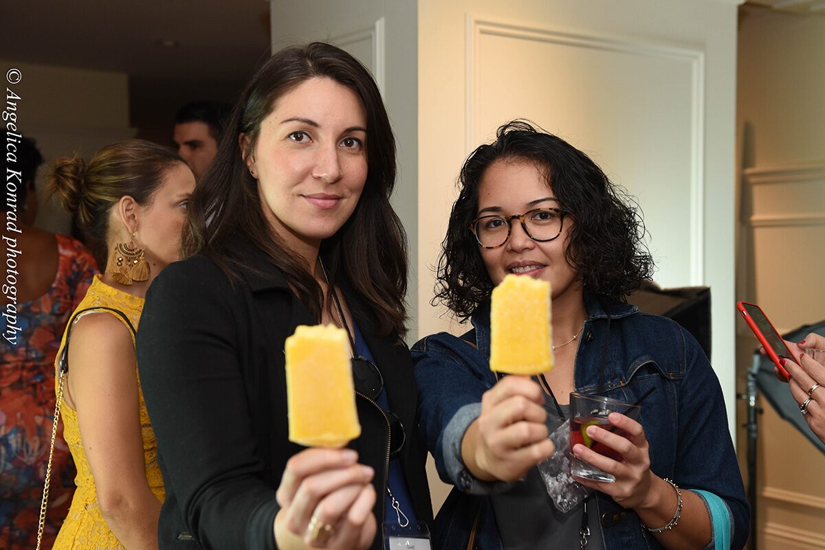 South Florida Bloggers Awards attendees & Paletas Morelia
