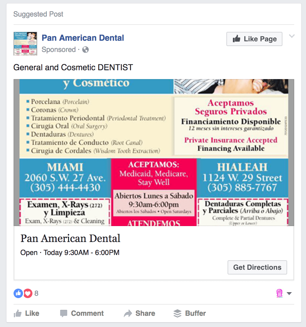 Facebook Ads Bad Image Example