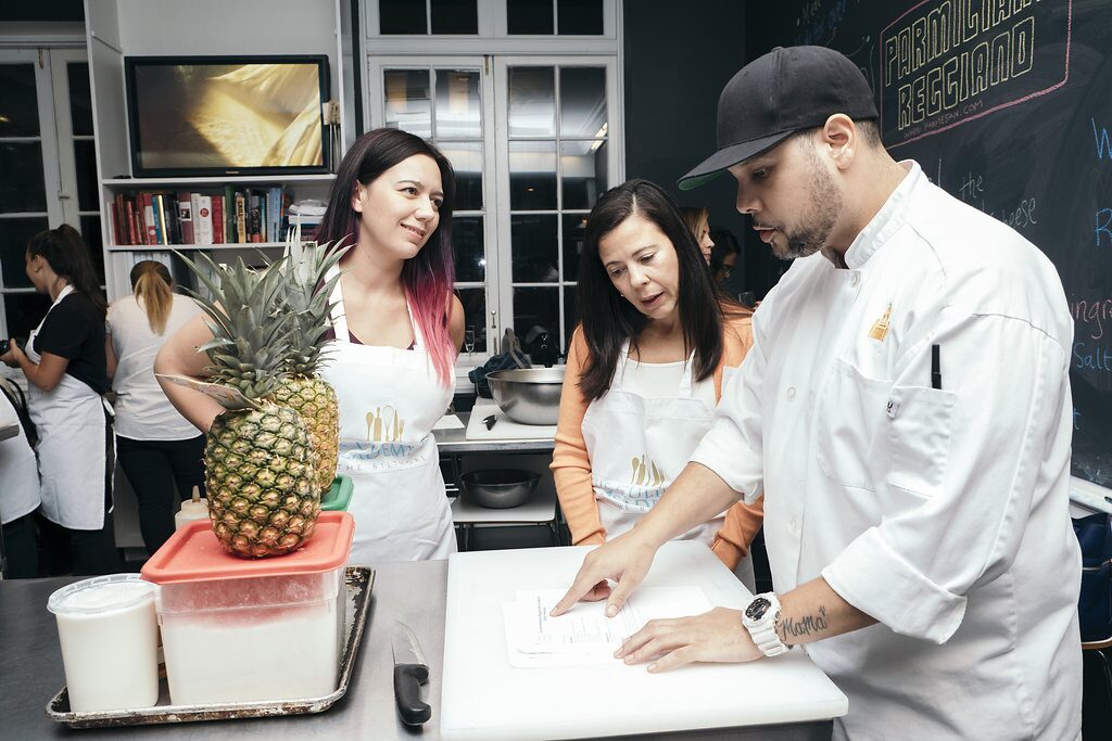 Miami Bloggers Parmigiano Reggiano Cooking Class at The Biltmore Culinary Academy