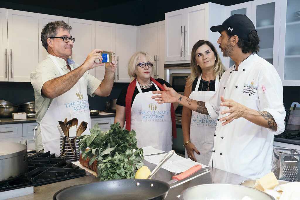 Miami Bloggers Parmigiano Reggiano Cooking Class at The Biltmore Culinary Academy