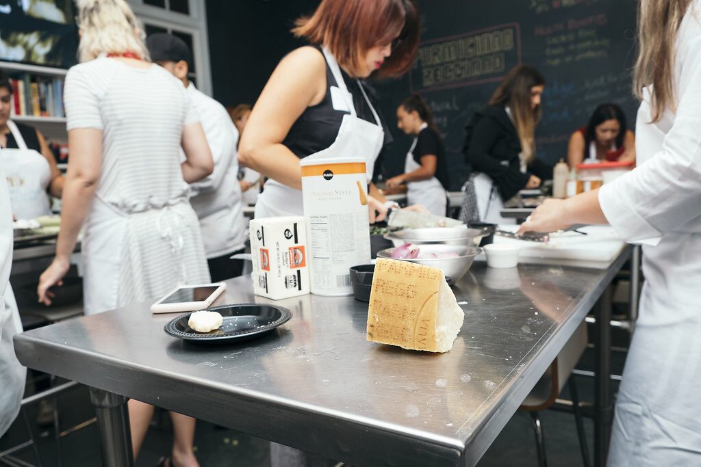 Miami Bloggers Parmigiano Reggiano Cooking Class at The Biltmore Culinary Academy