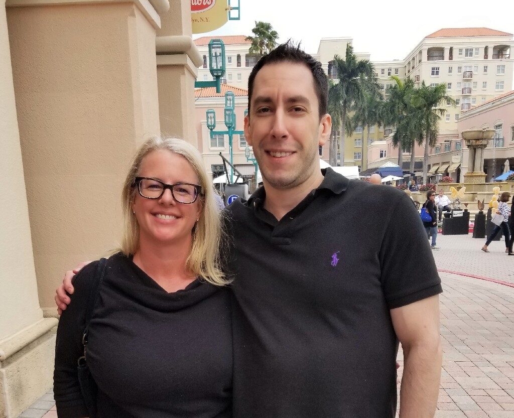 Boca Raton lifestyle blogger and speaker Eric Nisall at the February meetup.