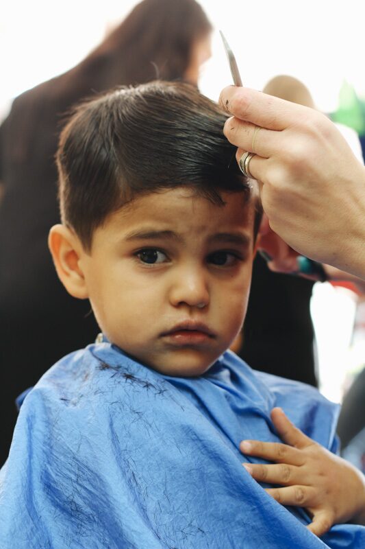 Miami Mom Bloggers go to Cartoon Cuts
