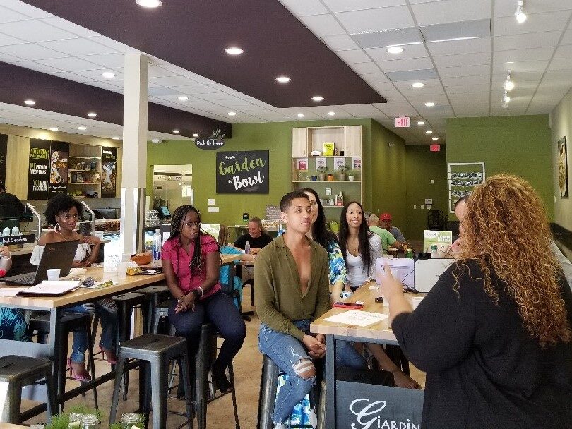 Ms. Virtual Maven speaks to Ft Lauderdale Bloggers about Pinterest for Bloggers in 2018.