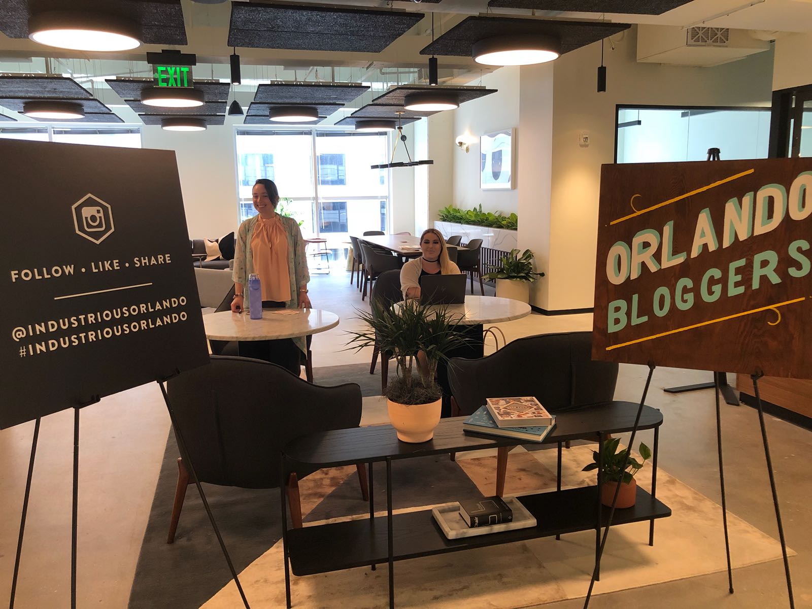 Orlando Bloggers June 2018 Meetup Sign in at Industrious Orlando