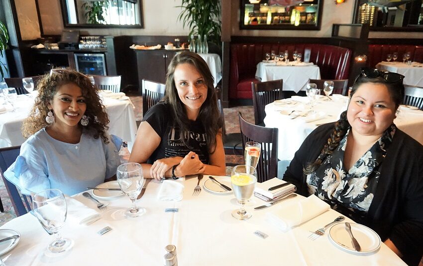 Fashion and beauty influencer blogger meetup at The Galleria at Ft Lauderdale