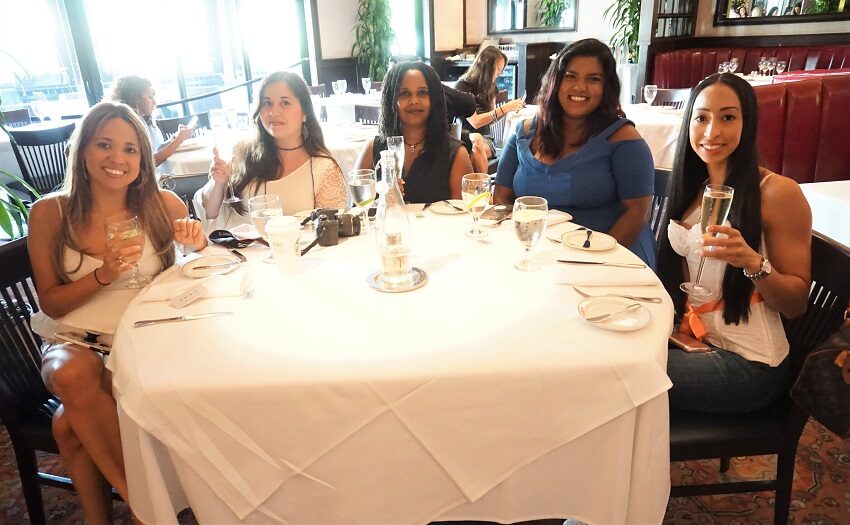 Fashion and beauty influencer blogger meetup at The Galleria at Ft Lauderdale