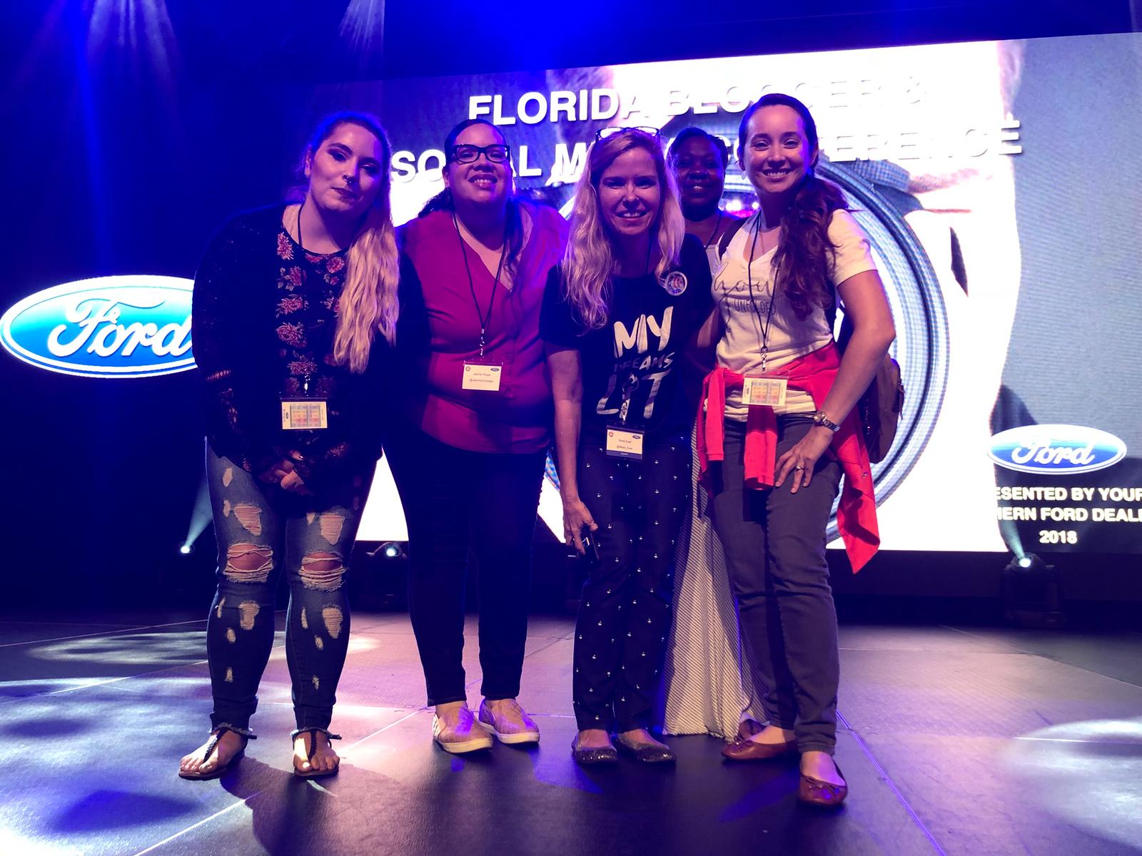 Orlando Bloggers Chapter Officers with Bess Auer