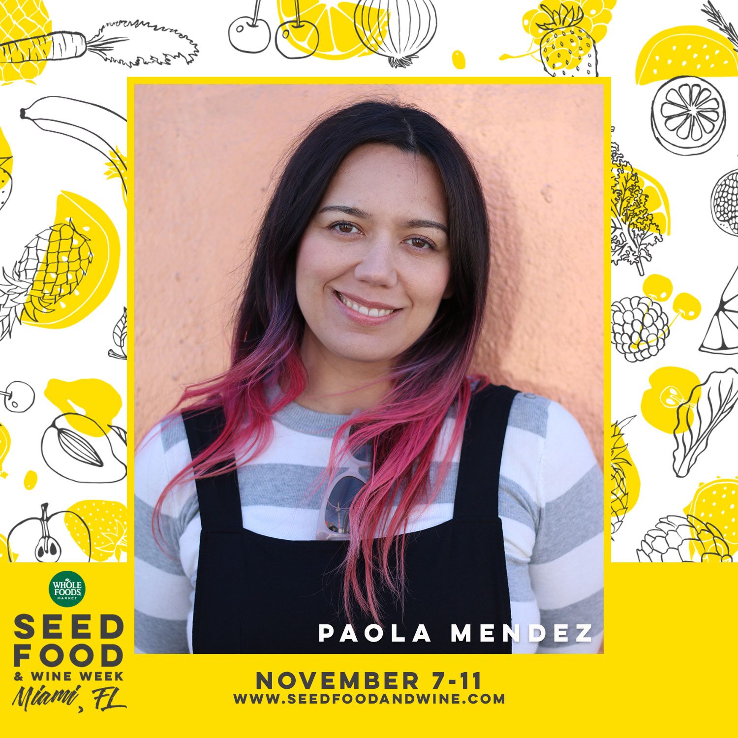 Paola Mendez, Founder of The Blogger Union Speaking at Seed Food and Wine Festival. use promo code BLOGGERUNION18 for 20% OFF your ticket price.