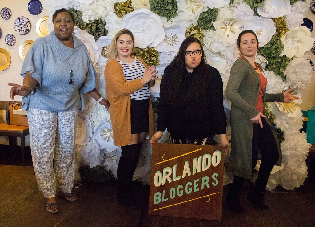 Orlando bloggers of the blogger union chapter officers