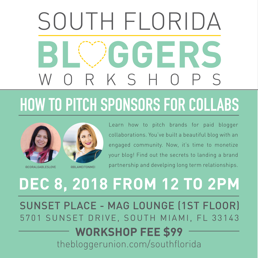 Workshop: Learn How To Pitch Brands For Paid Collaborations