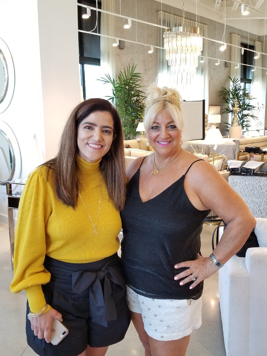 Ft Lauderdale Bloggers meet at Robb and Stucky Furniture and Interiors in Boca Raton, Florida