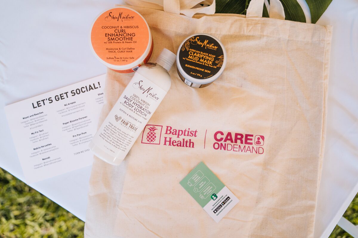 Top Miami Bloggers 2018 - South Florida Blogger Awards - gift bag sponsored by Baptist Health South Florida
