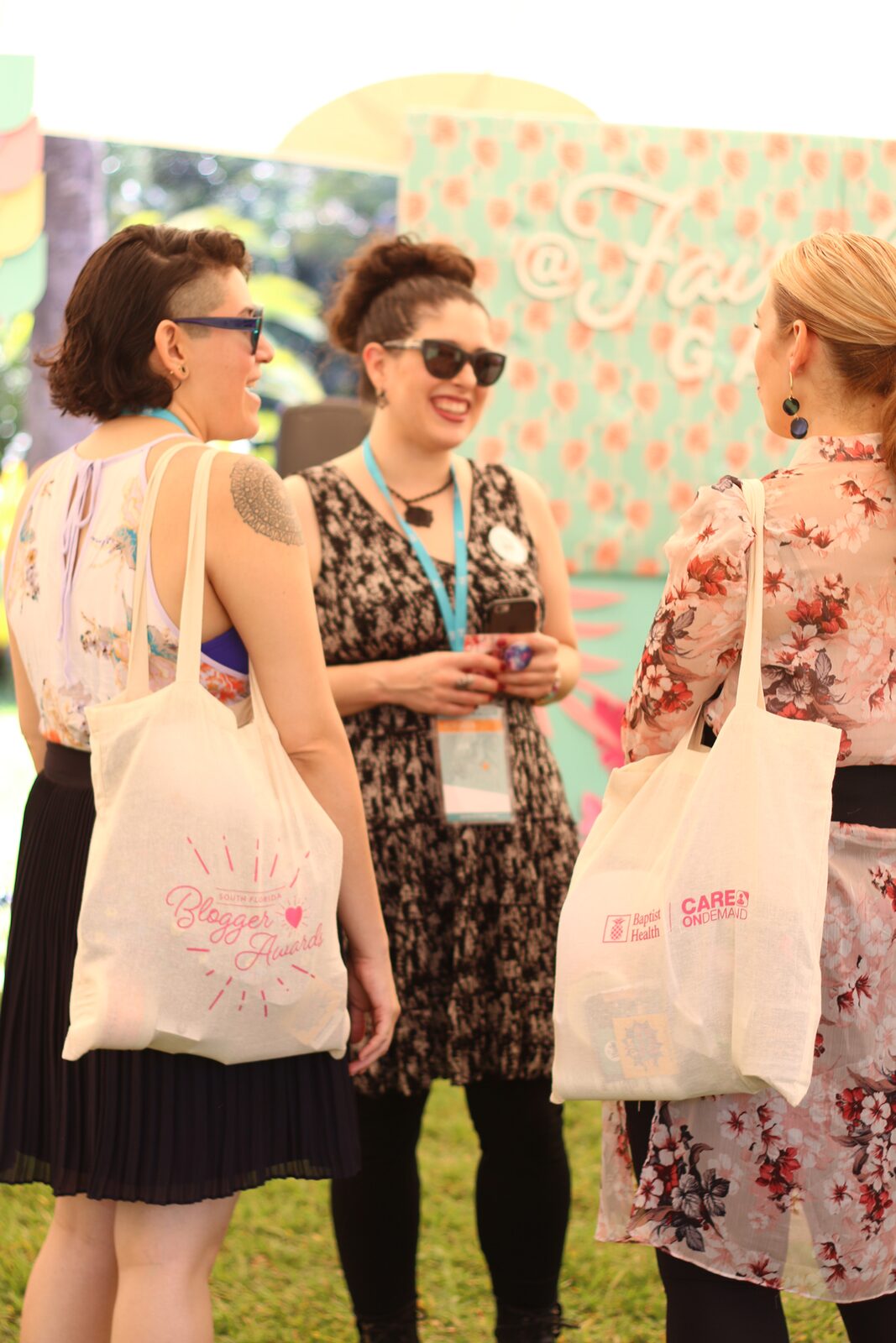 Top Miami Bloggers 2018 - South Florida Blogger Awards - gift bags by Baptist Health South Florida