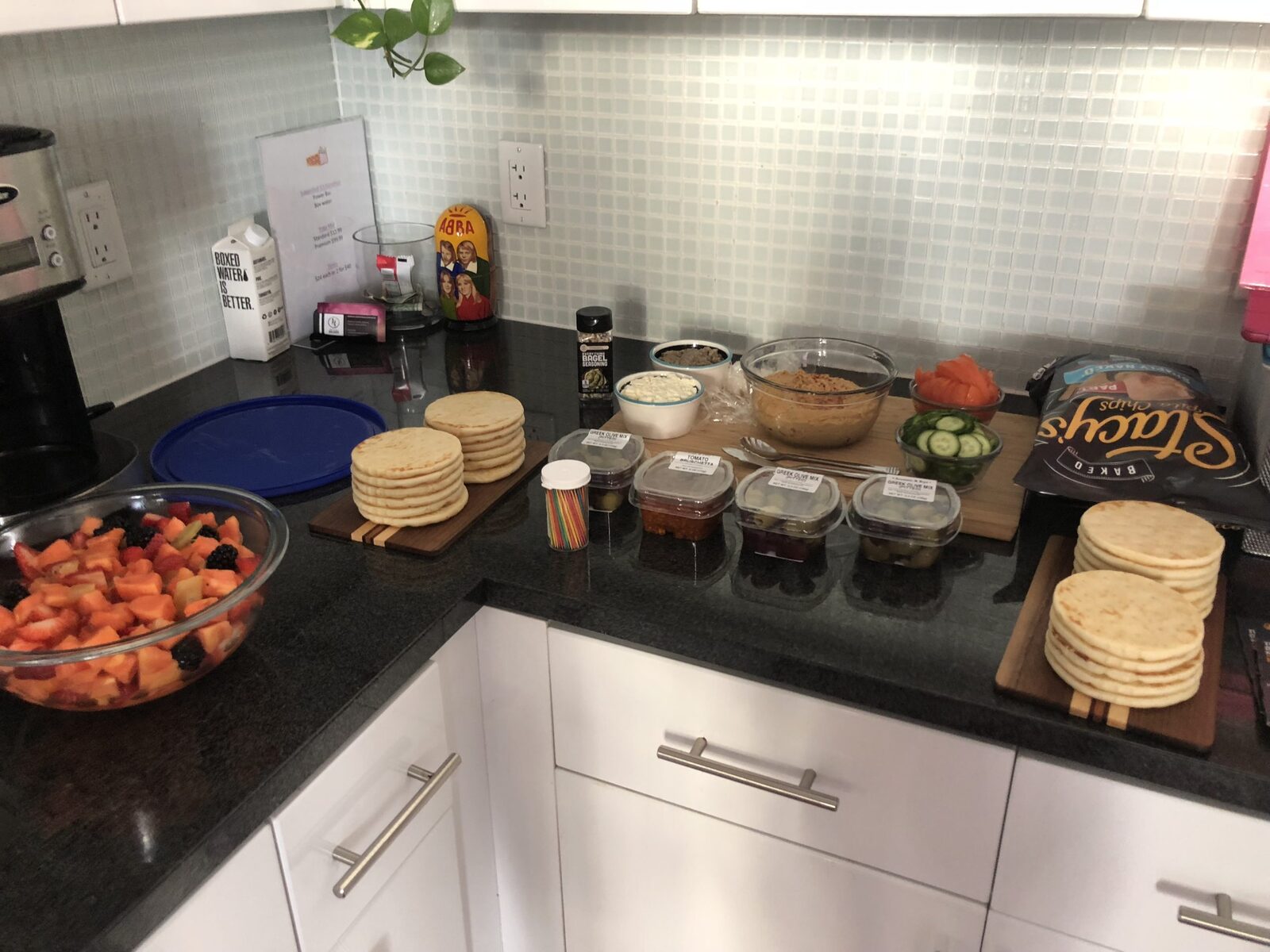 Delicious healthy brunch thanx to Yentl Lega.